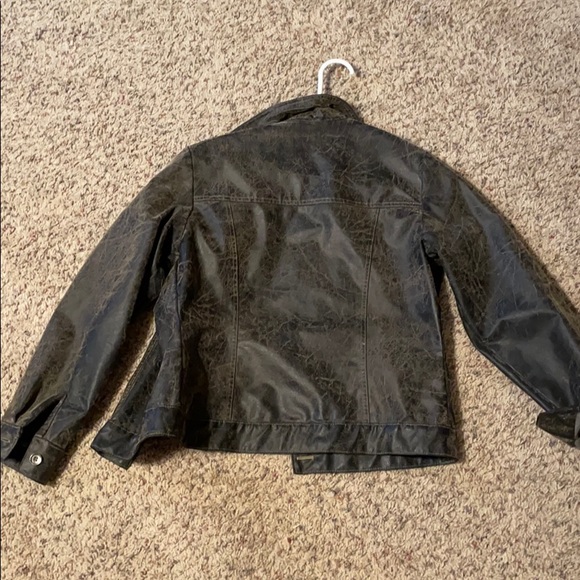 Gotcha Covered Small Bomber Jacket faux leather - Picture 3 of 4
